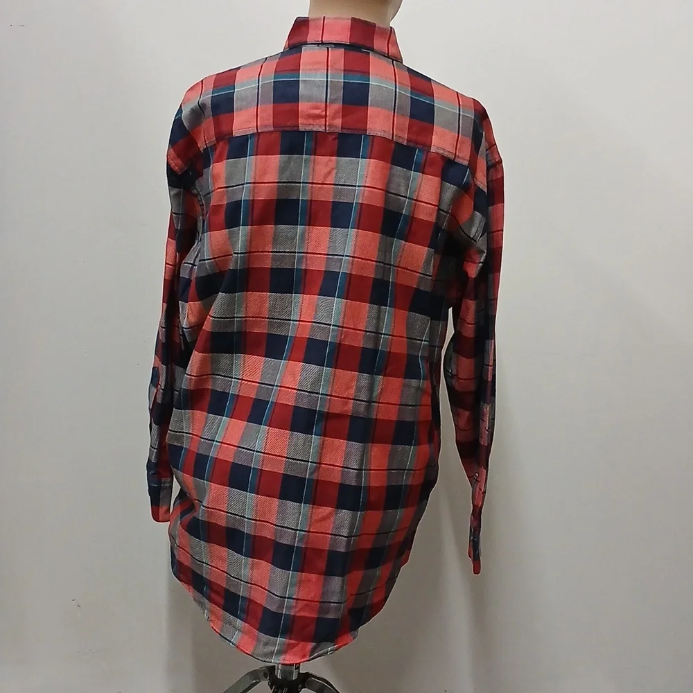 Vintage Wimbledon Collection by Racquet Club Plaid Shirt / Size XL